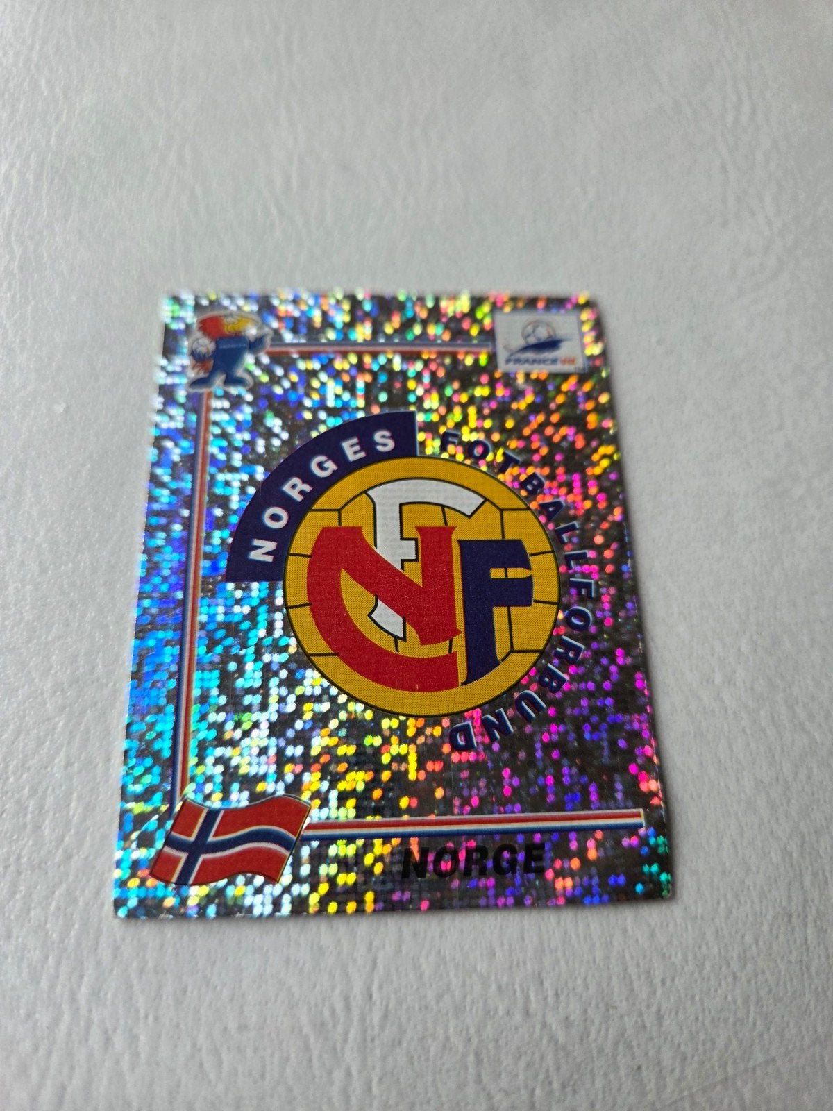 Panini WK 98, Ophalen of Verzenden, Zo goed als nieuw, Sticker