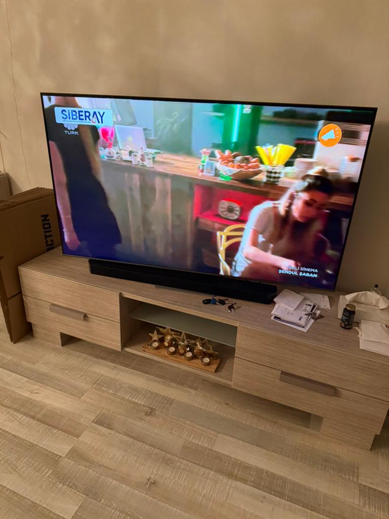 Tv meubel, Huis en Inrichting, Kasten | Televisiemeubels, Ophalen of Verzenden, Zo goed als nieuw