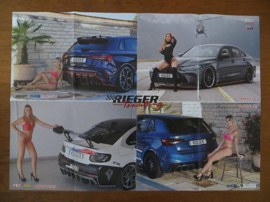 Rieger Tuning Kalender 2026 (poster), Boeken, Ophalen of Verzenden, Nieuw, Overige merken
