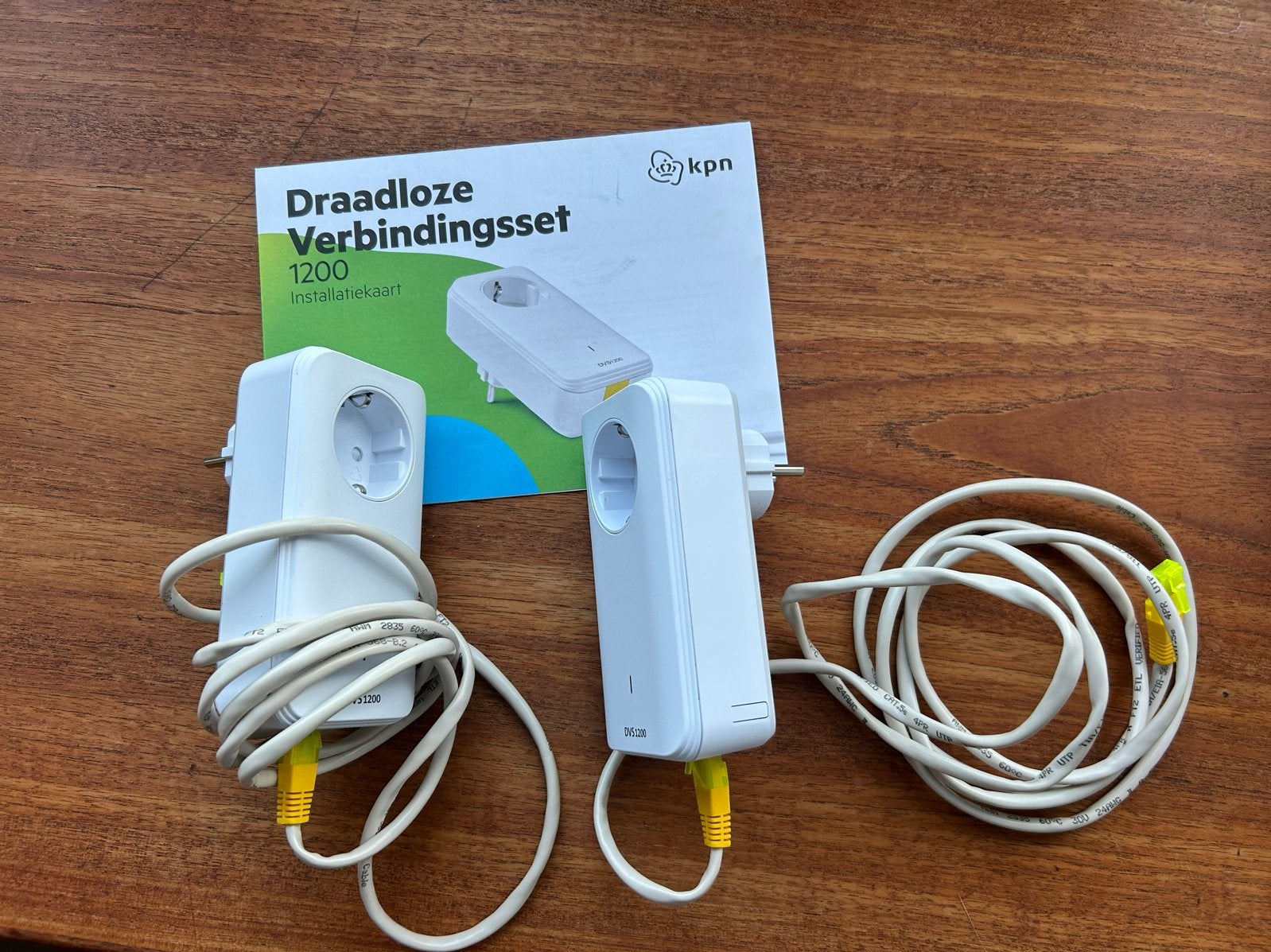 KPN Draadloze Verbindingsset DVS 1200, Computers en Software, Ophalen of Verzenden, Zo goed als nieuw, Router