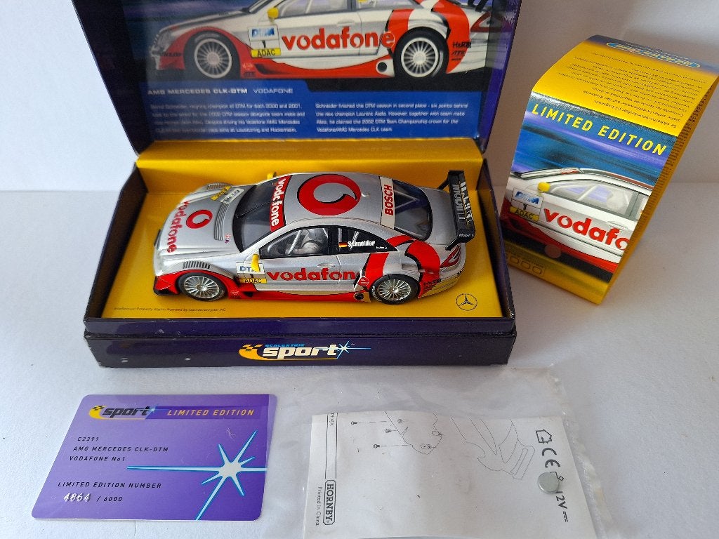 Scalextric Sport Mercedes CKlasse Dtm Vodafone, Kinderen en Baby's, Speelgoed | Racebanen, Overige merken, Scalextric, Ophalen of Verzenden