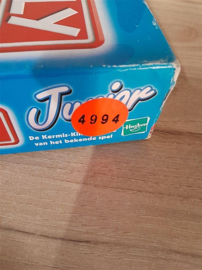 monopoly junior kermis - s4994, Hobby en Vrije tijd, Gezelschapsspellen | Bordspellen, Ophalen of Verzenden, Zo goed als nieuw