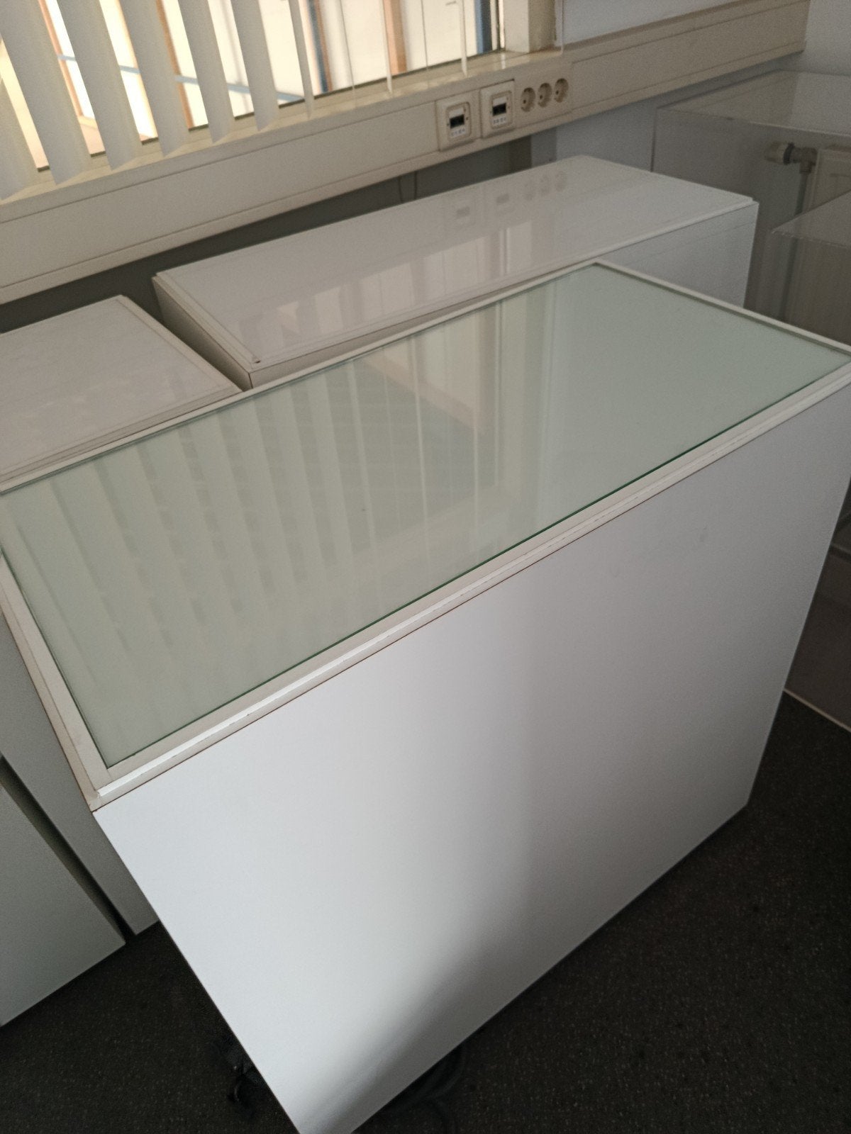 Verlichte Display Blokken met Plexiglas Top, Ophalen, Zo goed als nieuw