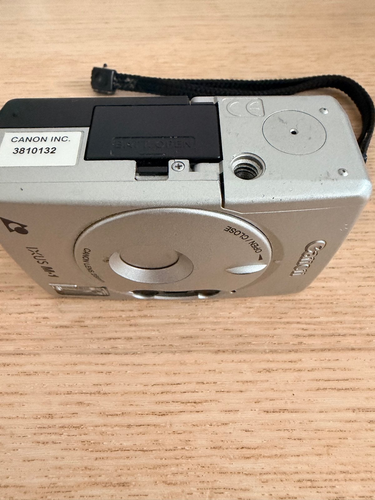 Canon IXUS M-1 Compact Camera - Weinig gebruikt APS systeem, Ophalen of Verzenden, Zo goed als nieuw, Compact, Canon