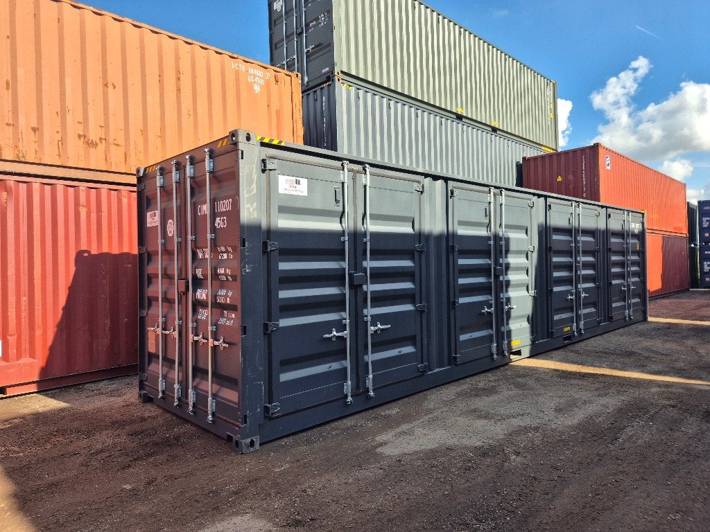 40ft zeecontainer zijdeuren | sidedoor, Ophalen of Verzenden