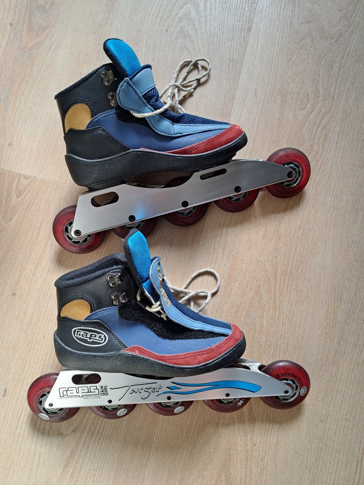 In Topstaat ! Raps Target skeelers (Maat 37) Kwaliteitswiele, Ophalen of Verzenden, Zo goed als nieuw, Inline skates 5 wielen