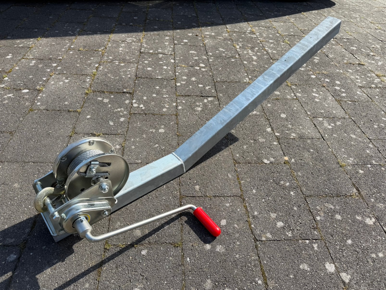 Alko Lier op steun handlier Anssems Hulco aanhanger Nieuw, Ophalen, Zo goed als nieuw
