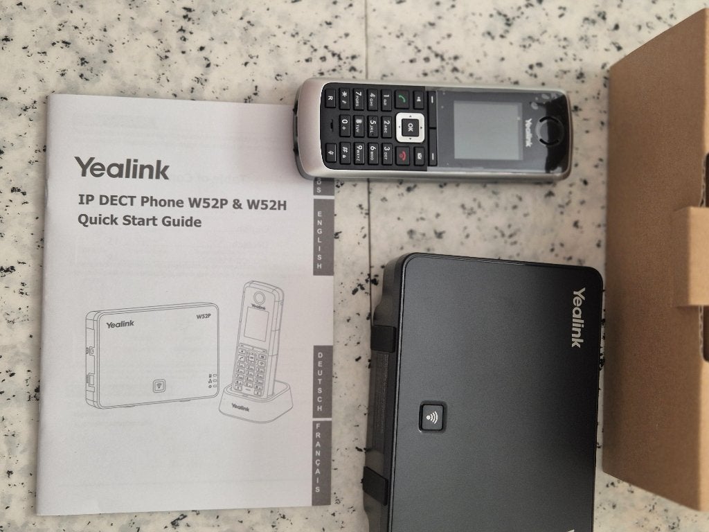 Yealink W52P IP Dect telefoon draadloos, Ophalen of Verzenden, Nieuw, 1 handset