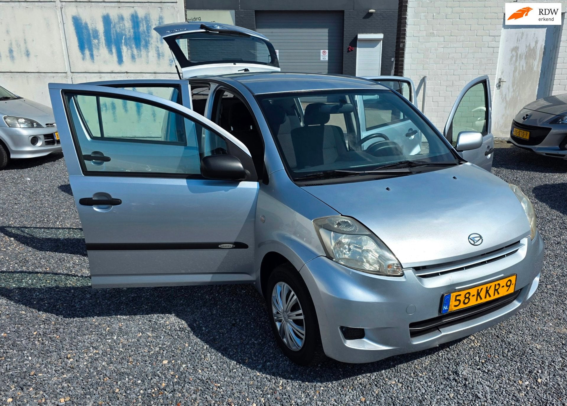 Daihatsu Sirion 2 1.0-12V Trend 5 deurs Airco, Auto's, Voorwielaandrijving, Dealer onderhouden, Stof, Gebruikt