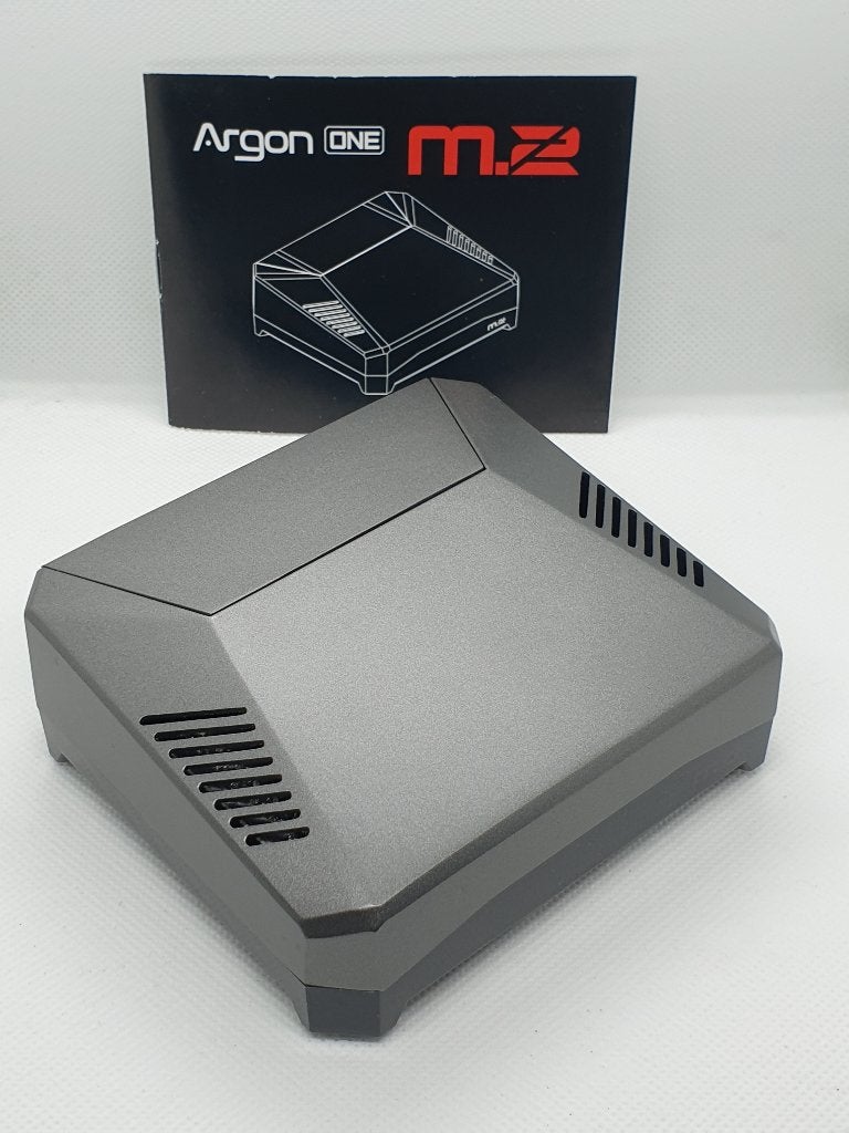 Raspberry Pi 4 8GB + Argon ONE M.2 SSD Case, Hobby en Vrije tijd, Elektronica-componenten, Ophalen of Verzenden, Zo goed als nieuw