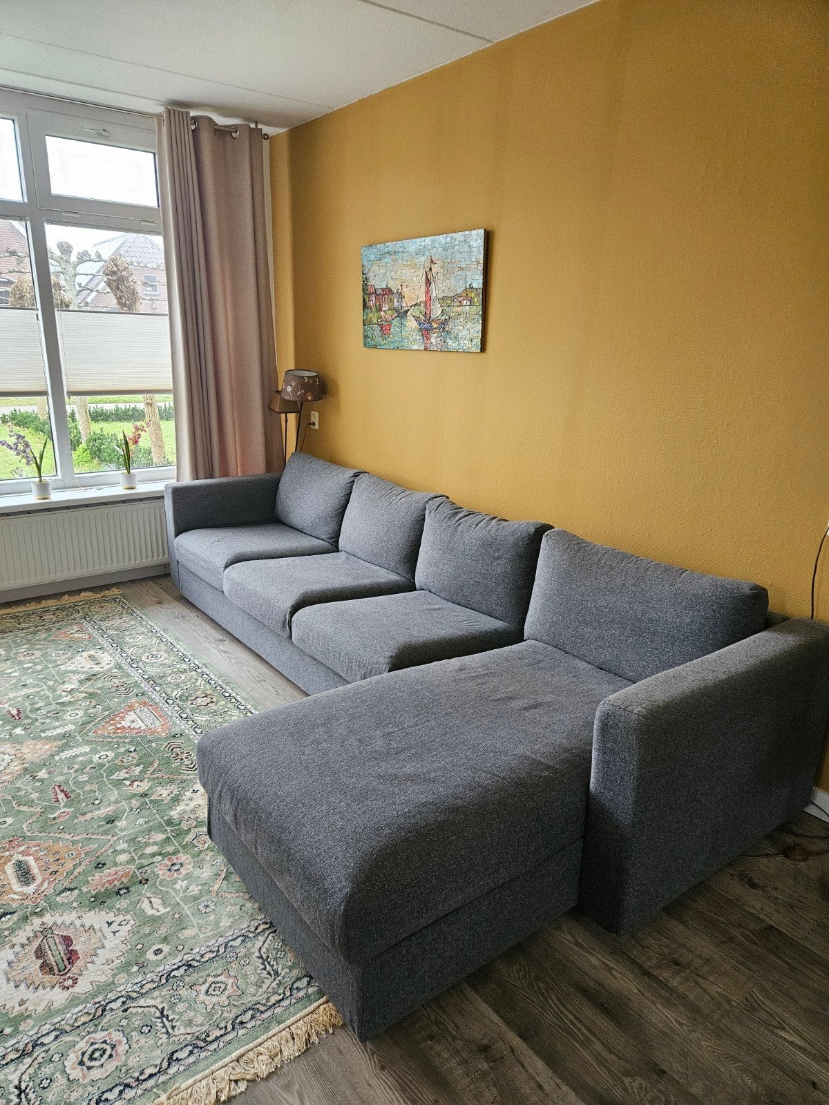 Hoekbank Ikea, Ophalen, Gebruikt, Vierpersoons of meer, Stof