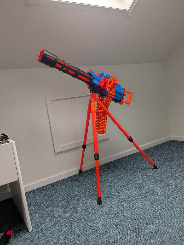 Xshot insanity gemotoriseerde nerf gun, Ophalen, Zo goed als nieuw