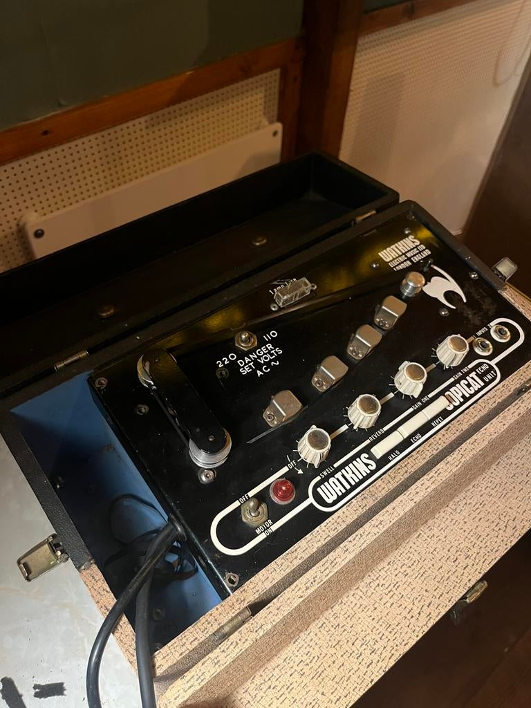 Watkins Copicat Mk II 60s Tube Tape Delay, Muziek en Instrumenten, Effecten, Ophalen of Verzenden, Zo goed als nieuw