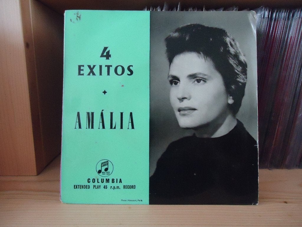 7" Single Amália Rodrigues - 4 Êxitos / Fado Menor / Alamare, Gebruikt, 7 inch, Ophalen of Verzenden, Pop