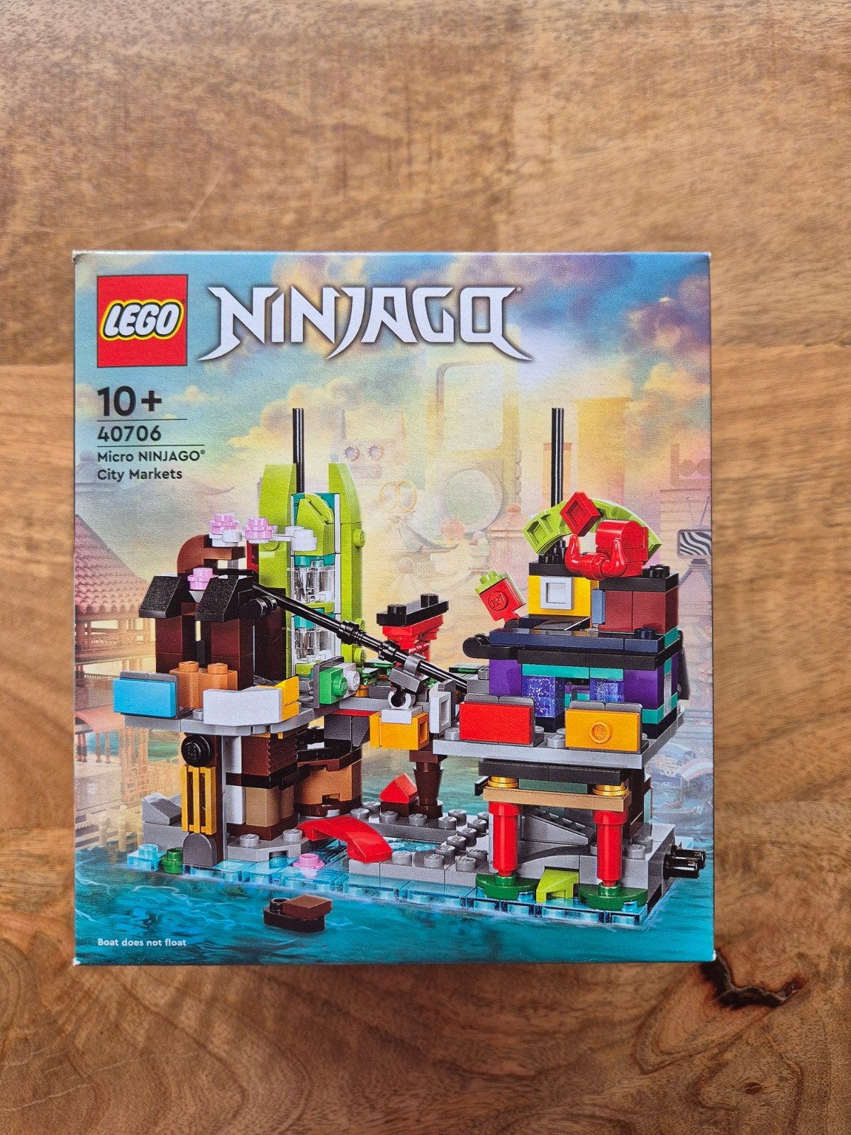 Nieuwe LEGO Ninjago Micro City Markets 40706, Ophalen, Lego, Nieuw, Ongeopend/sealed