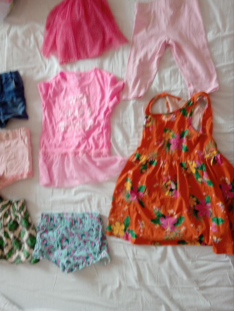 Zomerkledingpakket meisje maat 98 en 98/104, Ophalen of Verzenden, Zo goed als nieuw, Maat 98