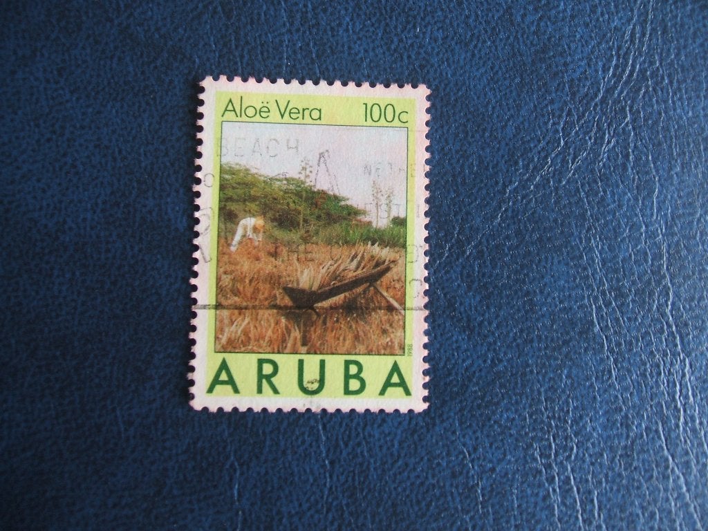 Aruba, Ophalen of Verzenden, Gestempeld, Midden-Amerika