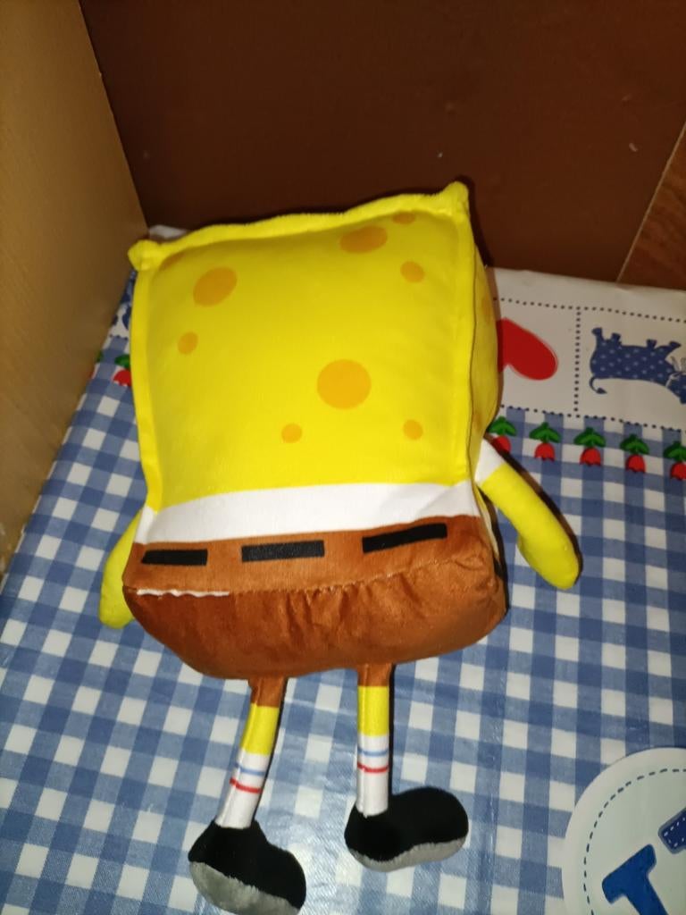 Mooie SpongeBob Squarepants knuffel, Ophalen of Verzenden, Zo goed als nieuw, Overige typen