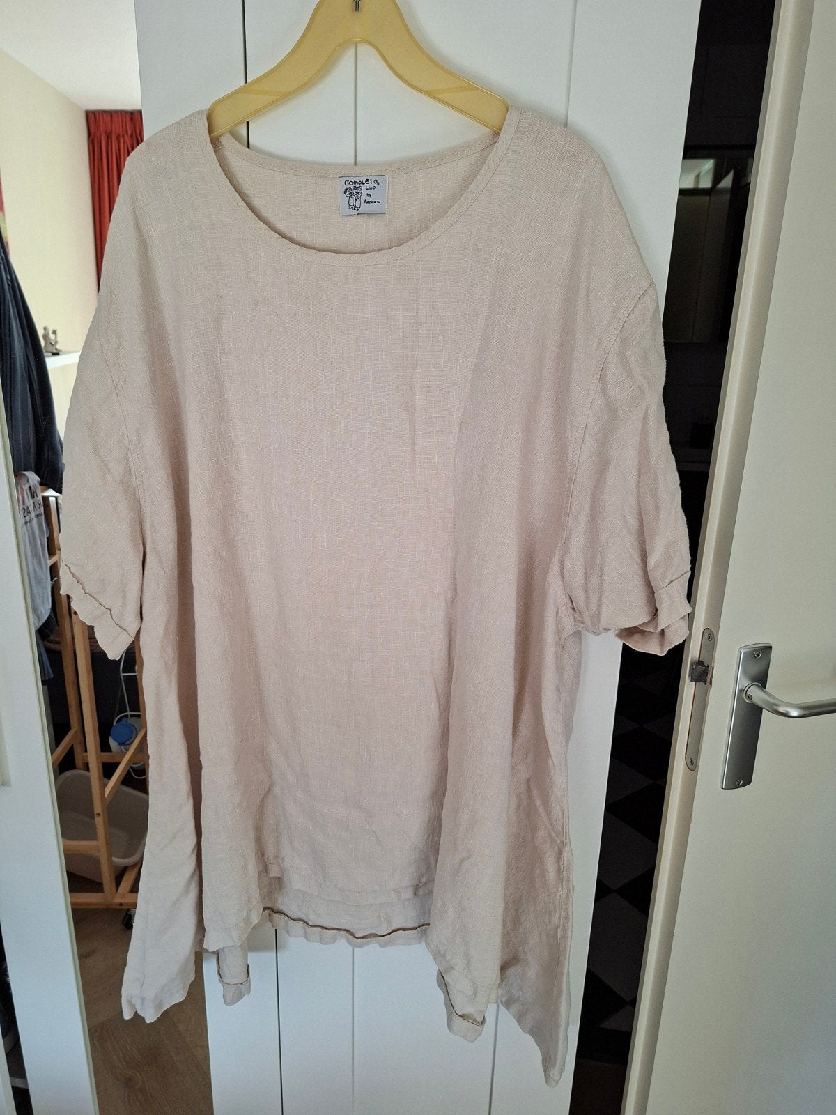 completo tuniek, Completo, Beige, Ophalen of Verzenden, Korte mouw