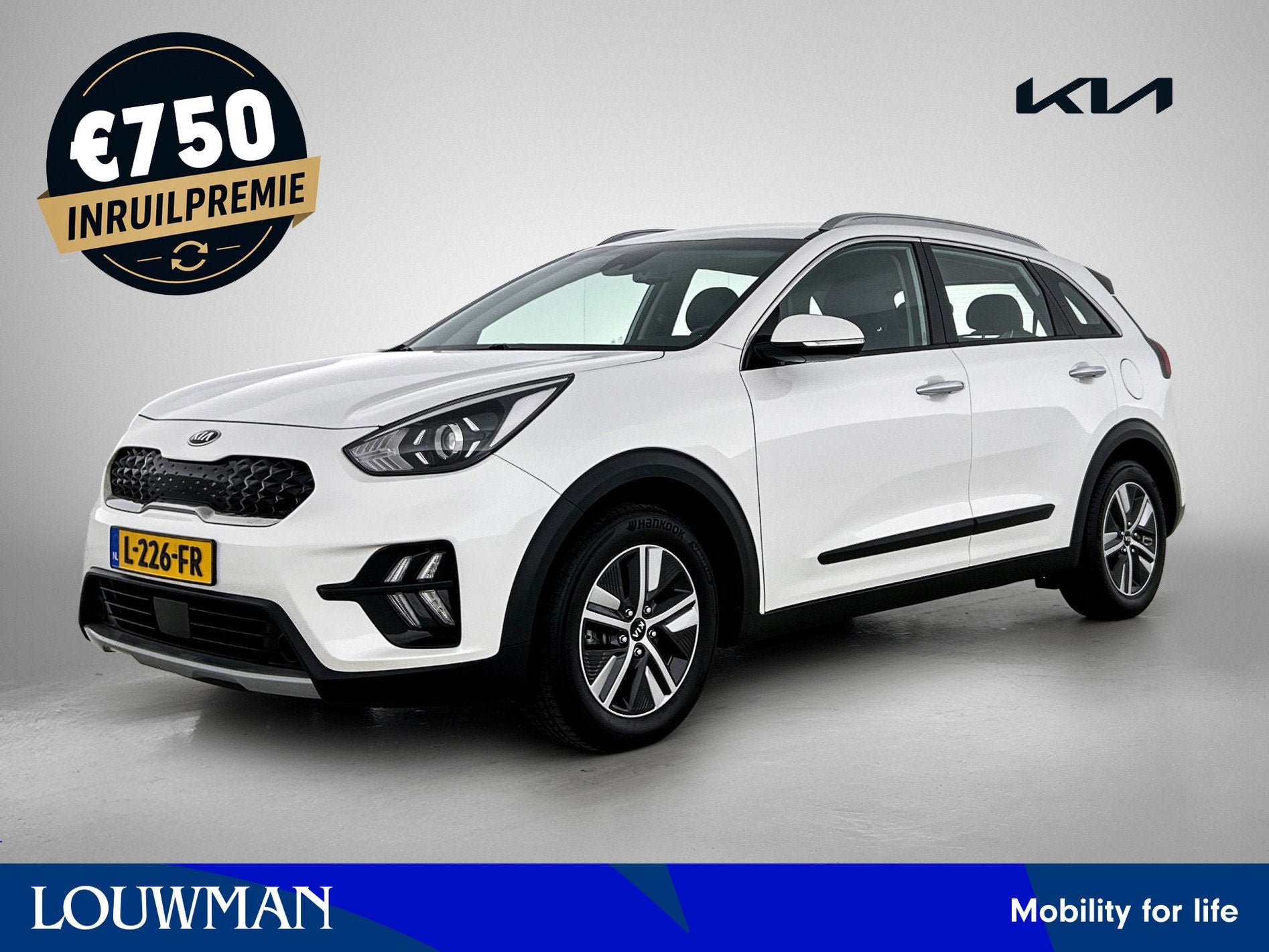 Kia Niro 1.6 GDi Hybrid DynamicLine | Trekhaak | Navigatie |