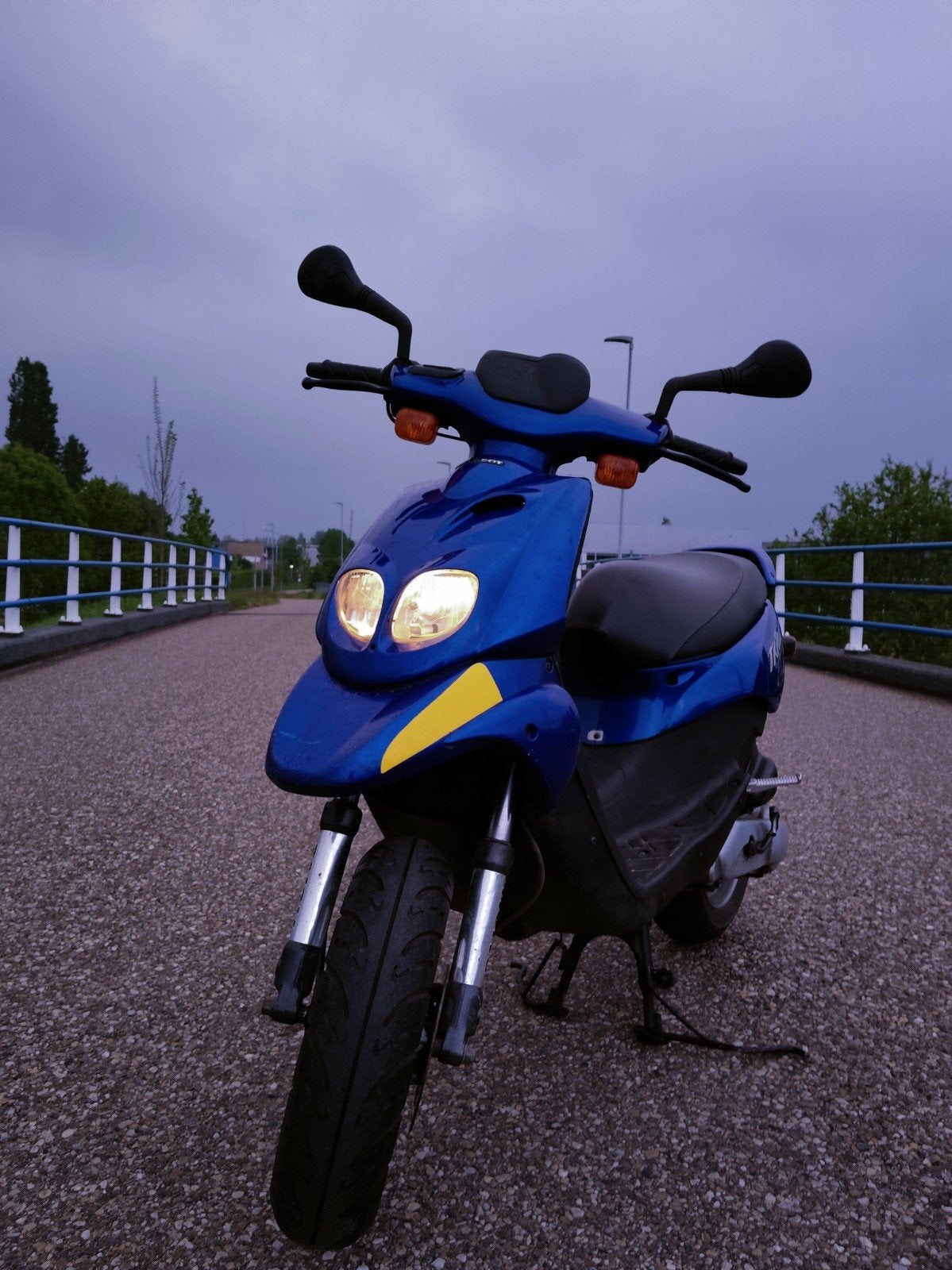 Blauwe Peugeot TKR Scooter - Overbodig wegens verkoop, Ophalen, Gebruikt, Overige modellen, 50 cc