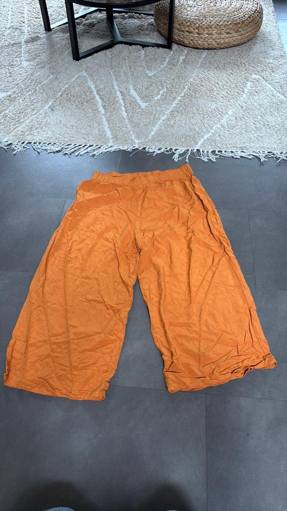 Primark wide leg broek – maat M, Kleding | Dames, ., Oranje, Ophalen of Verzenden, Zo goed als nieuw