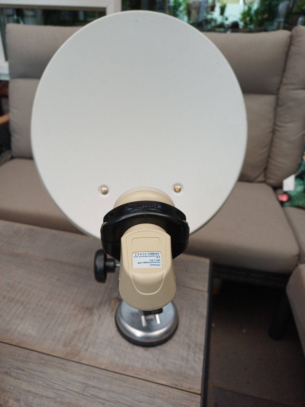 Camping Satelliet Schotel Set - Compleet met Koffer, Audio, Tv en Foto, Schotelantennes, Gebruikt, (Schotel)antenne, Overige merken