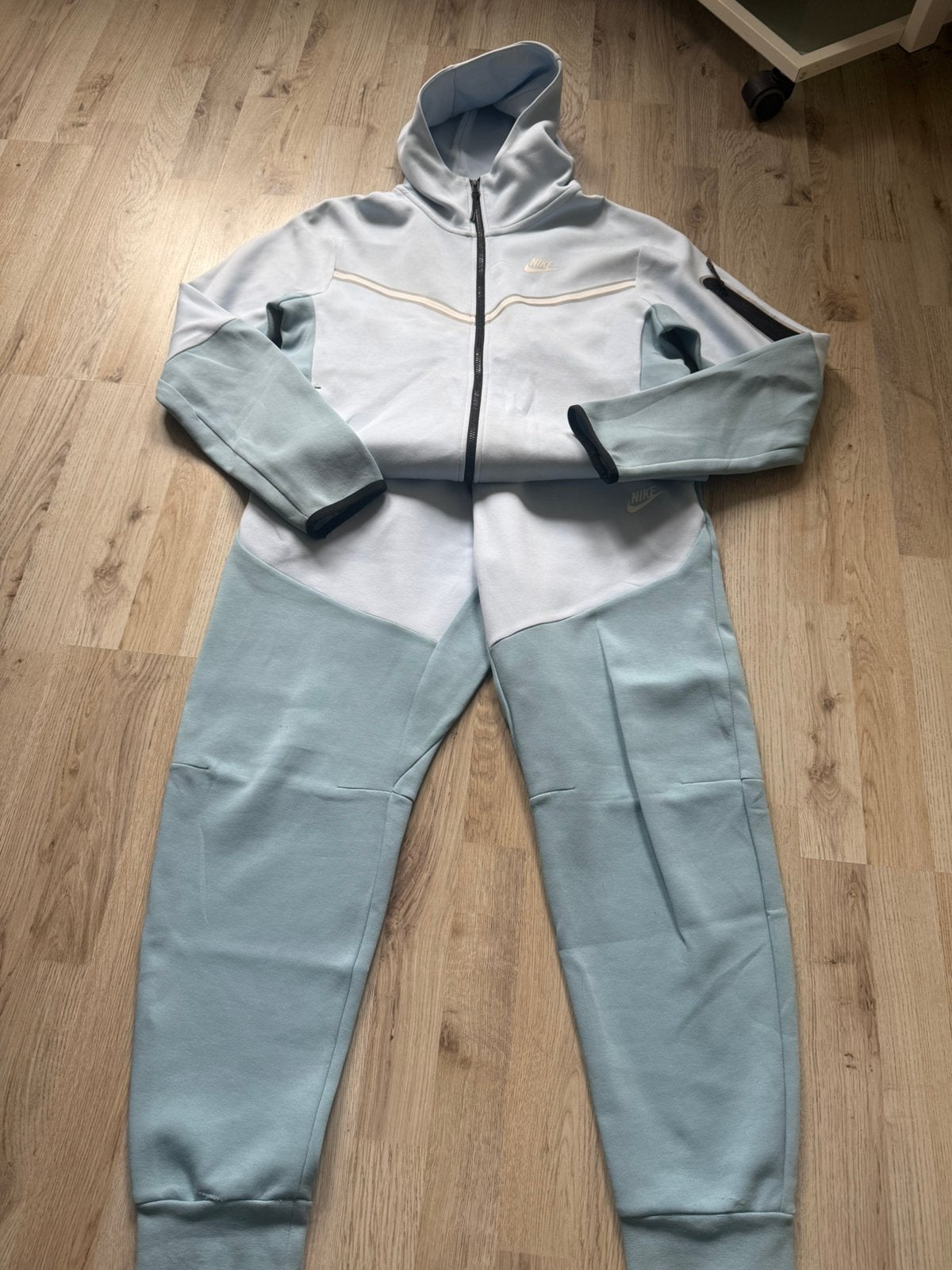 Nike tech (orgineel), Maat 52/54 (L), Blauw, Overige typen, Ophalen of Verzenden