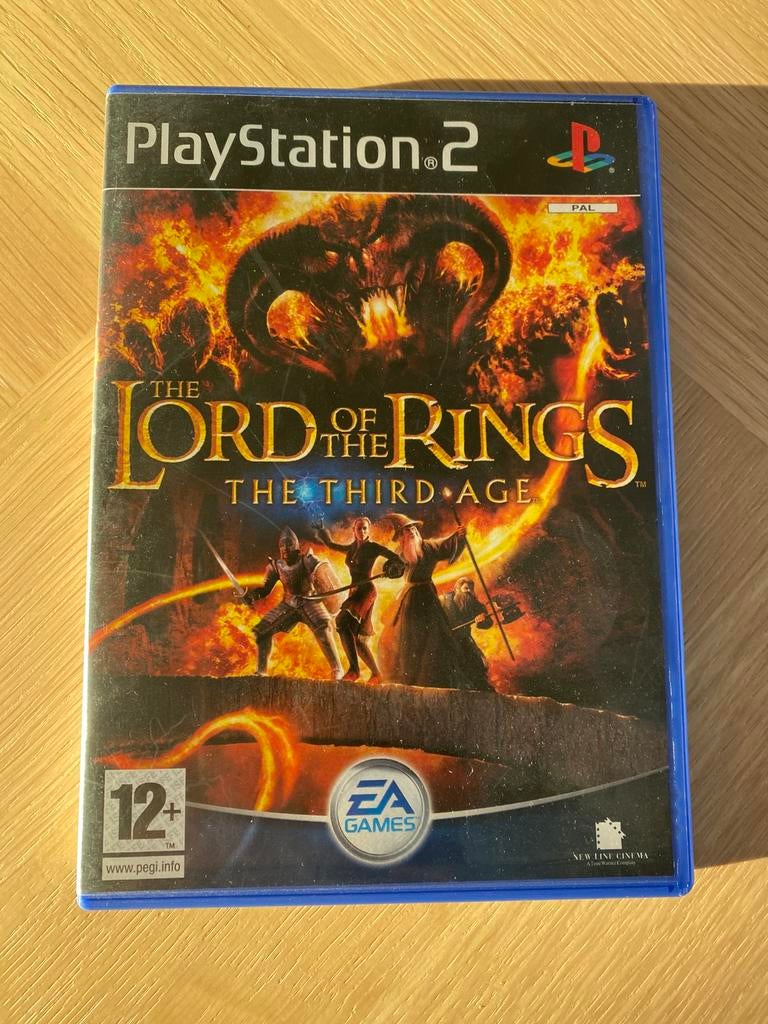PS2 game Lord of the ring the third age, Avontuur en Actie, 1 speler, Ophalen of Verzenden, Zo goed als nieuw