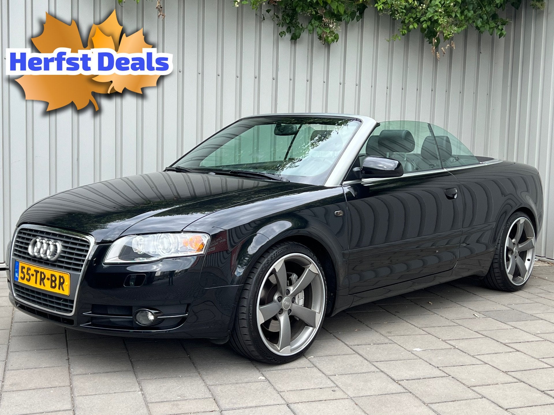 Audi A4 Cabriolet 2.0 TFSI Pro Line|151000KM|Climate Control, Auto's, Voorwielaandrijving, Dealer onderhouden, Gebruikt, Zwart