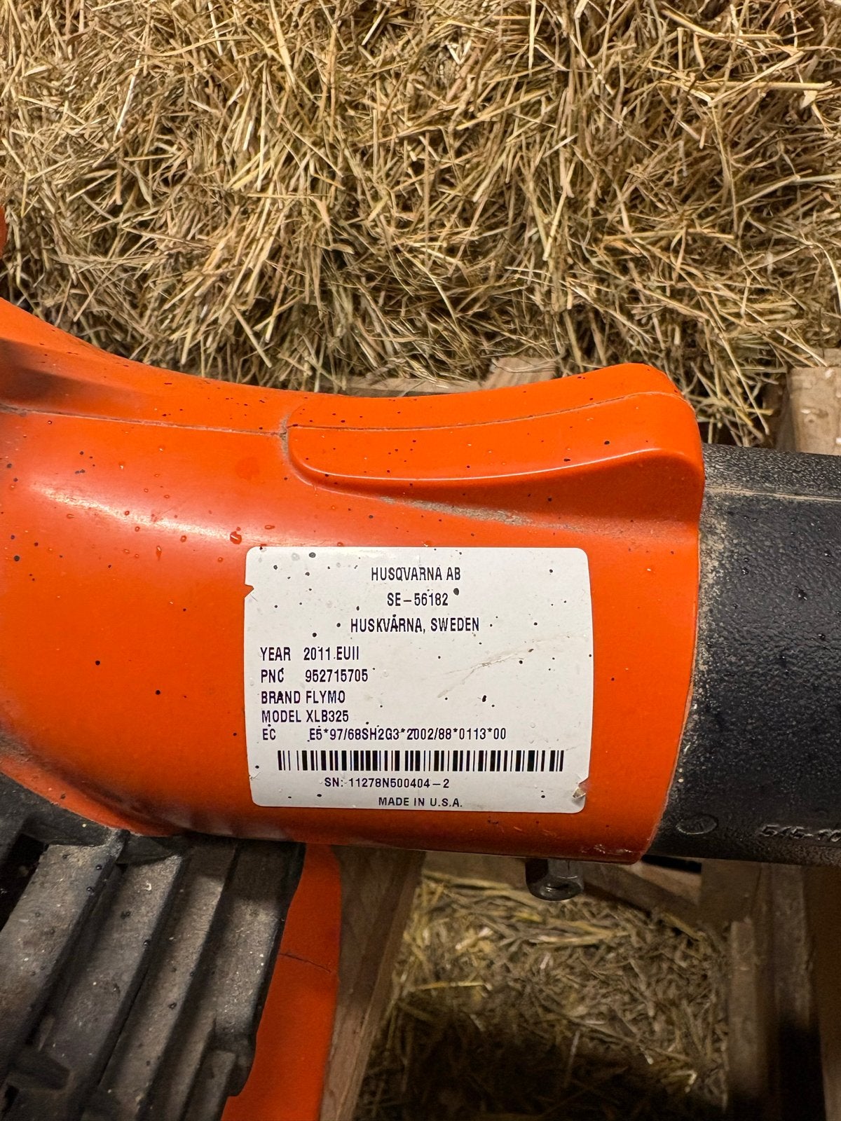 Flymo Twister XLB325 Bladblazer - Benzine, Ophalen, Gebruikt, Benzine, Handgedragen