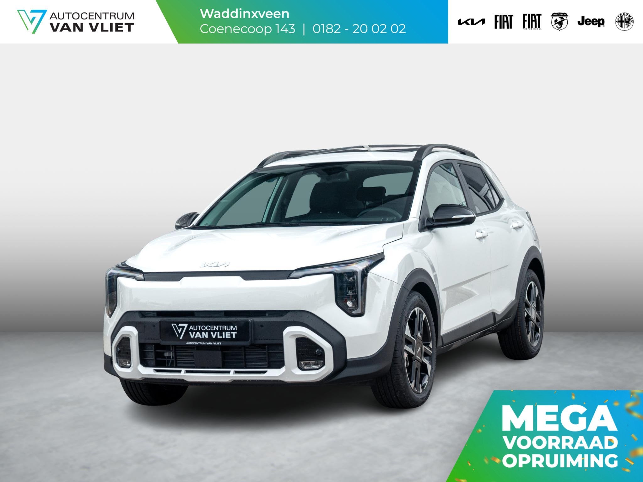 Kia Stonic 1.0 T-GDi MHEV GT-Line | Actieprijs* | Uit voorra, Auto's, 12 maanden, 450 kg, Wit, Origineel Nederlands