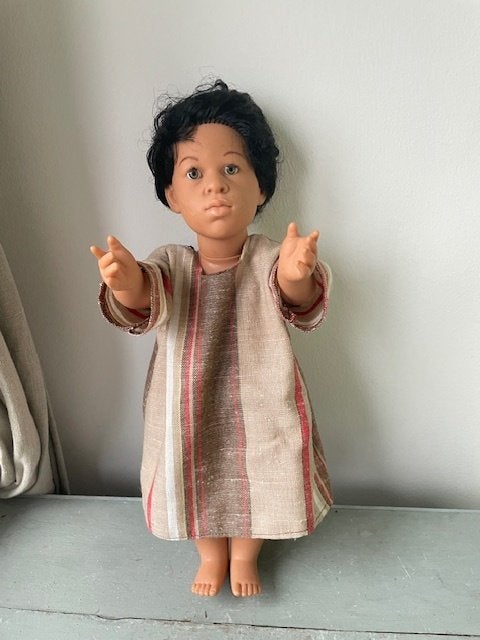 Design pop van John Nissen. Nes Arnold. Anatomisch correct, Ophalen, Zo goed als nieuw, Pop