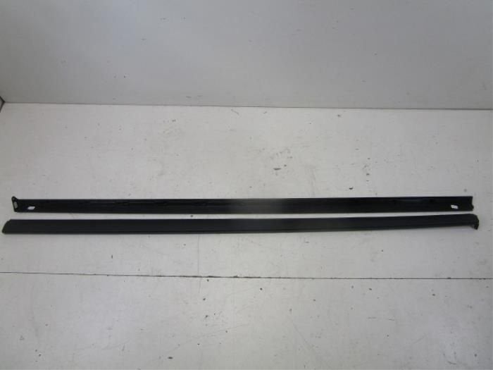 VW Polo 2G GTI R-Line Sideskirt set L+R Zwart, Ophalen of Verzenden, Gebruikt
