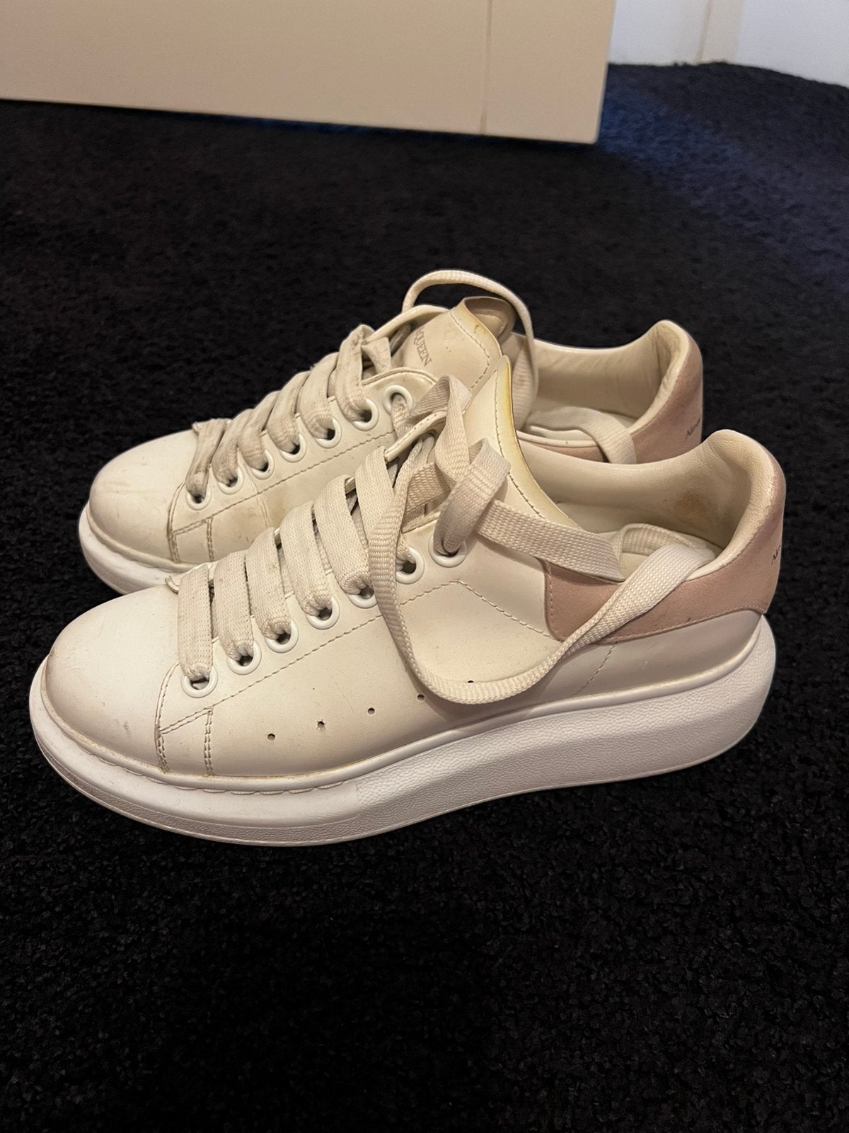 Alexander McQueen oversized sneakers 37, Kleding | Dames, Schoenen, Verzenden, Wit, Sneakers of Gympen, Zo goed als nieuw