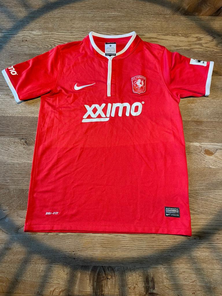 Fc Twente voetbalshirt kind 10-12 jaar, Maat XS of kleiner, Ophalen, Zo goed als nieuw, Shirt