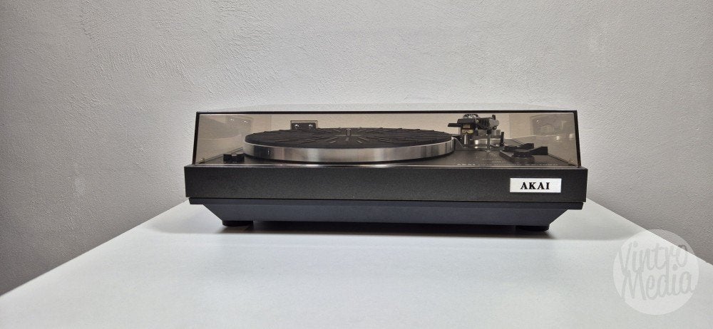 Akai AP-103C Platenspeler | Vol-Automatisch | Shure M75ED, Automatisch, Refurbished, Ophalen of Verzenden, Platenspeler