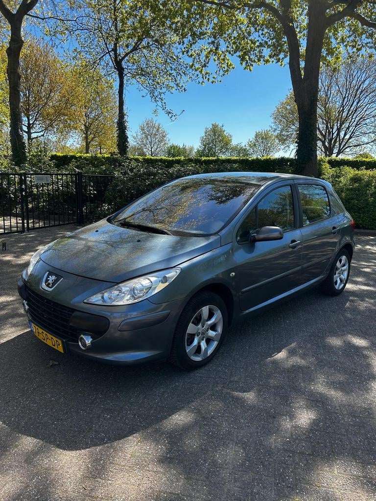 Peugeot 307 2.0 16V Gentry 5DR 2006 Grijs, Auto's, 1225 kg, 4 cilinders, Origineel Nederlands, Bedrijf