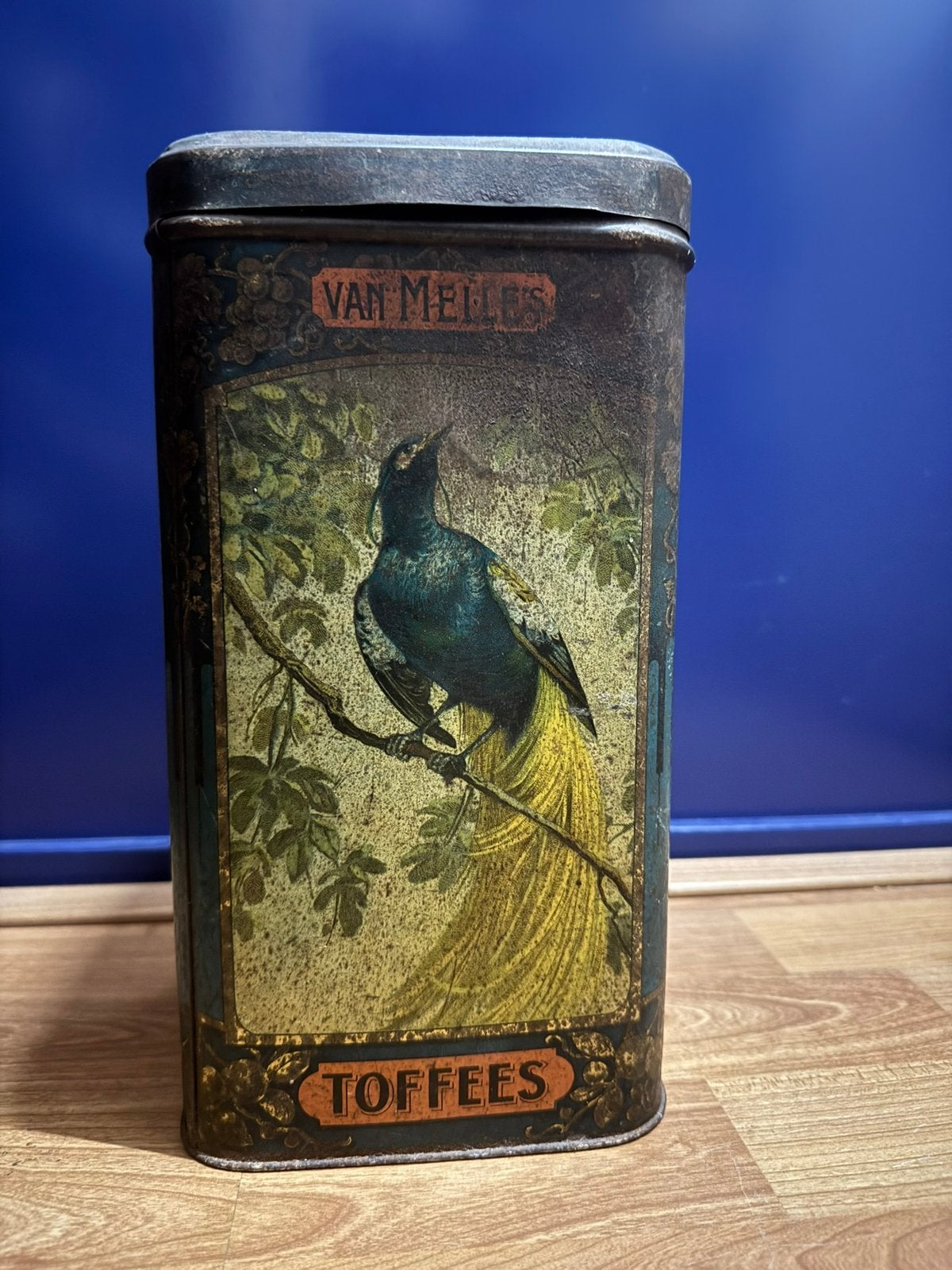 Van melle’s toffees blik, Ophalen of Verzenden, Zo goed als nieuw, Overige