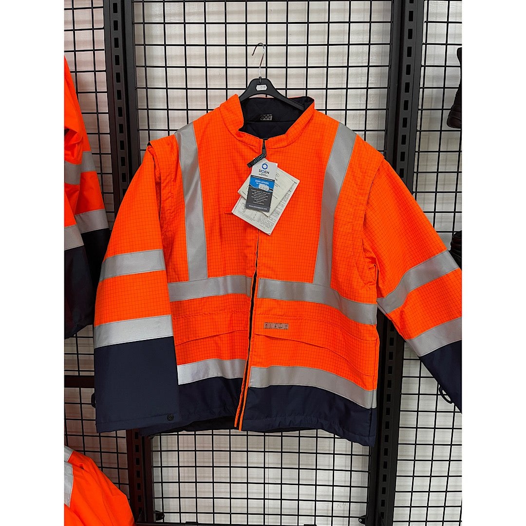 Sioen Vlamvertragende werkjas+bodywarmer 3XL, Tuin en Terras, Werkkleding, 3776VG, Heren, Nieuw, Ophalen of Verzenden