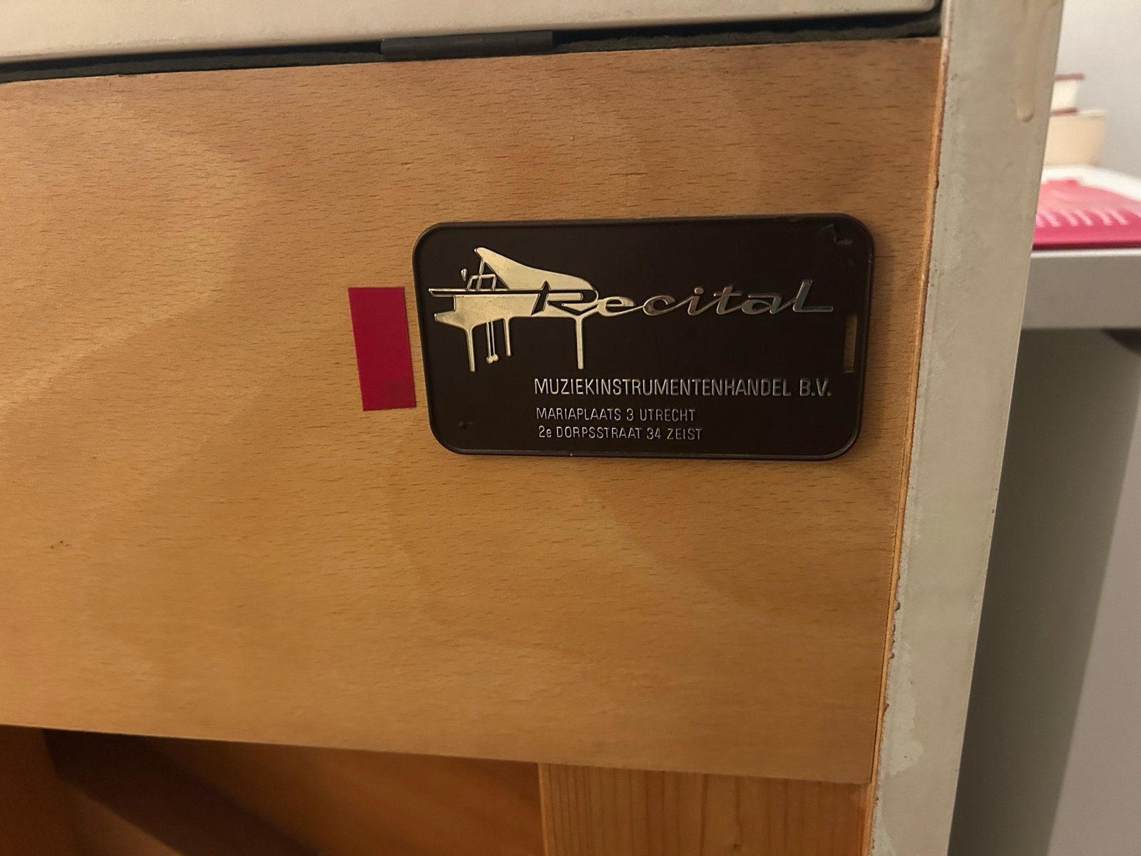 Nordiska Piano - Gestemd en in goede staat, Ophalen of Verzenden, Gebruikt, Wit, Piano