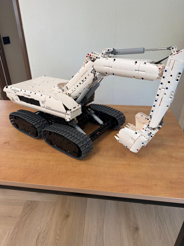 Mouldking 17079 Bestuurbare Graafmachine met Doos, Verzenden, Zo goed als nieuw, Overige merken