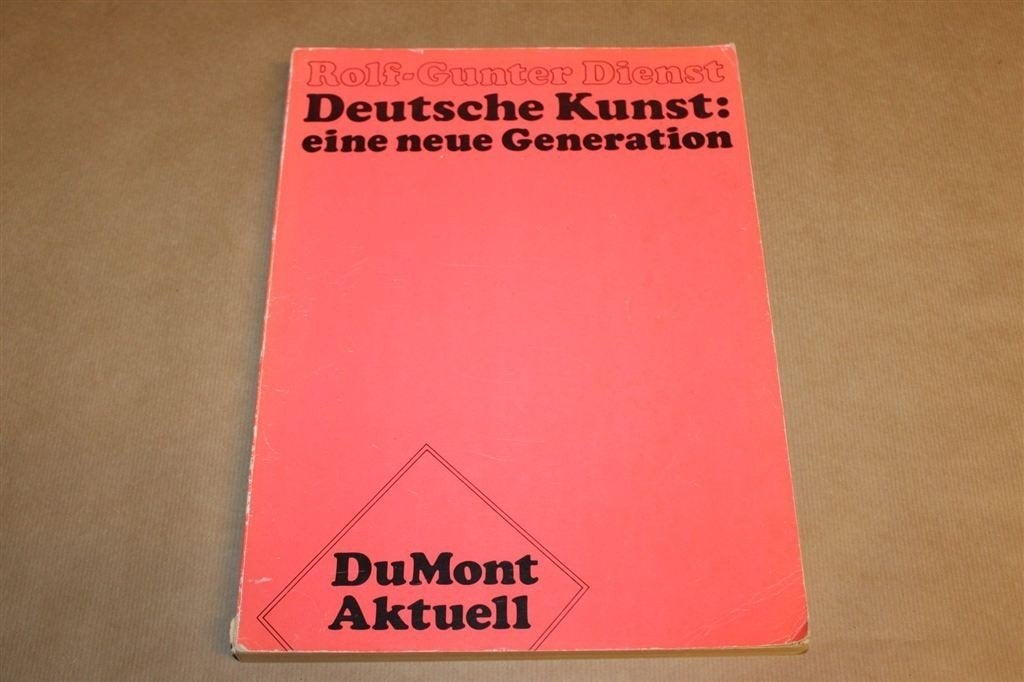 Deutsche Kunst — Nieuwe Generatie Duitse Kunstenaars 1970, Ophalen of Verzenden, Gelezen