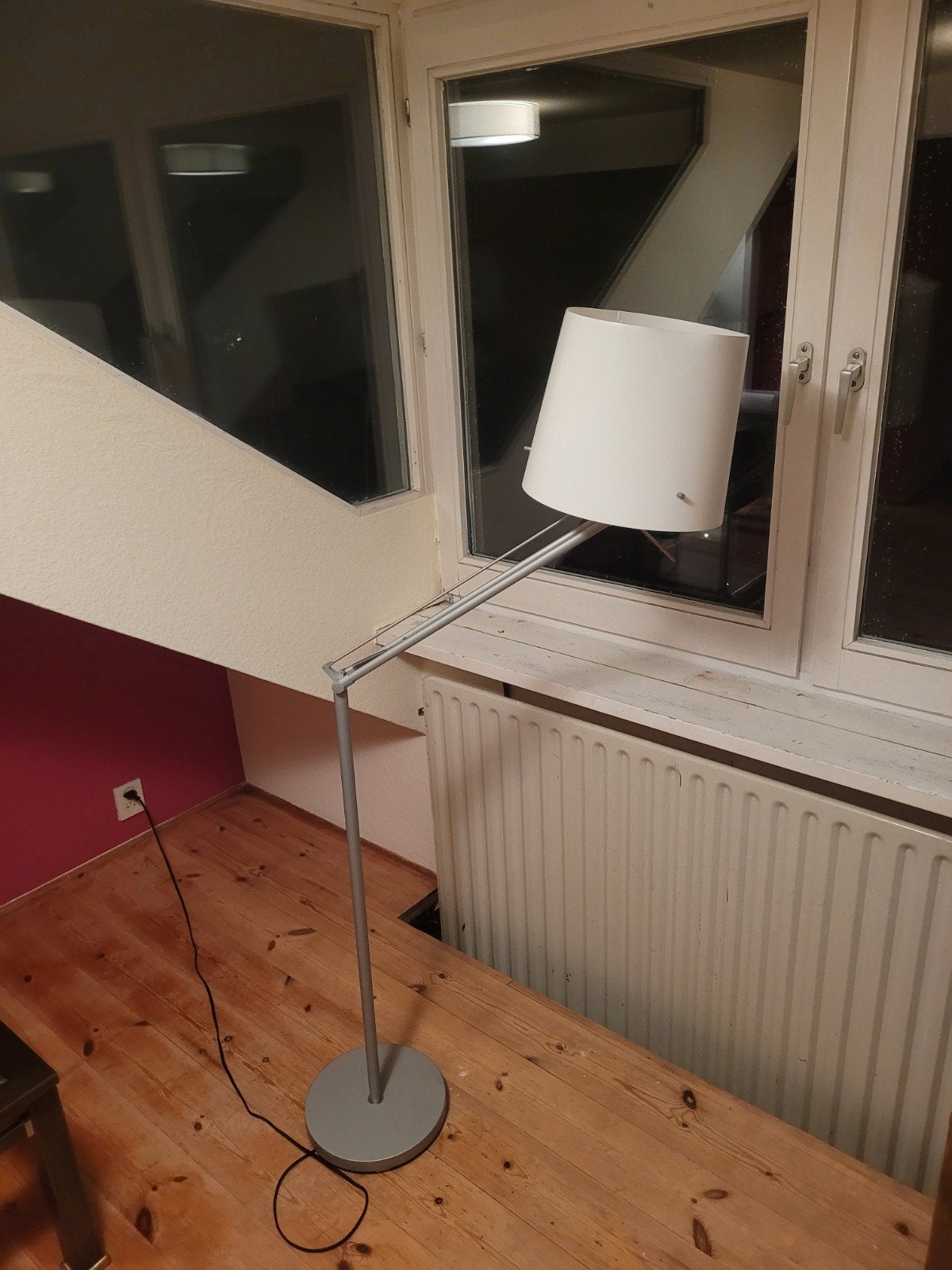 Lamp kamerlamp schemerlamp, Ophalen, Zo goed als nieuw, Kunststof, Minder dan 100 cm