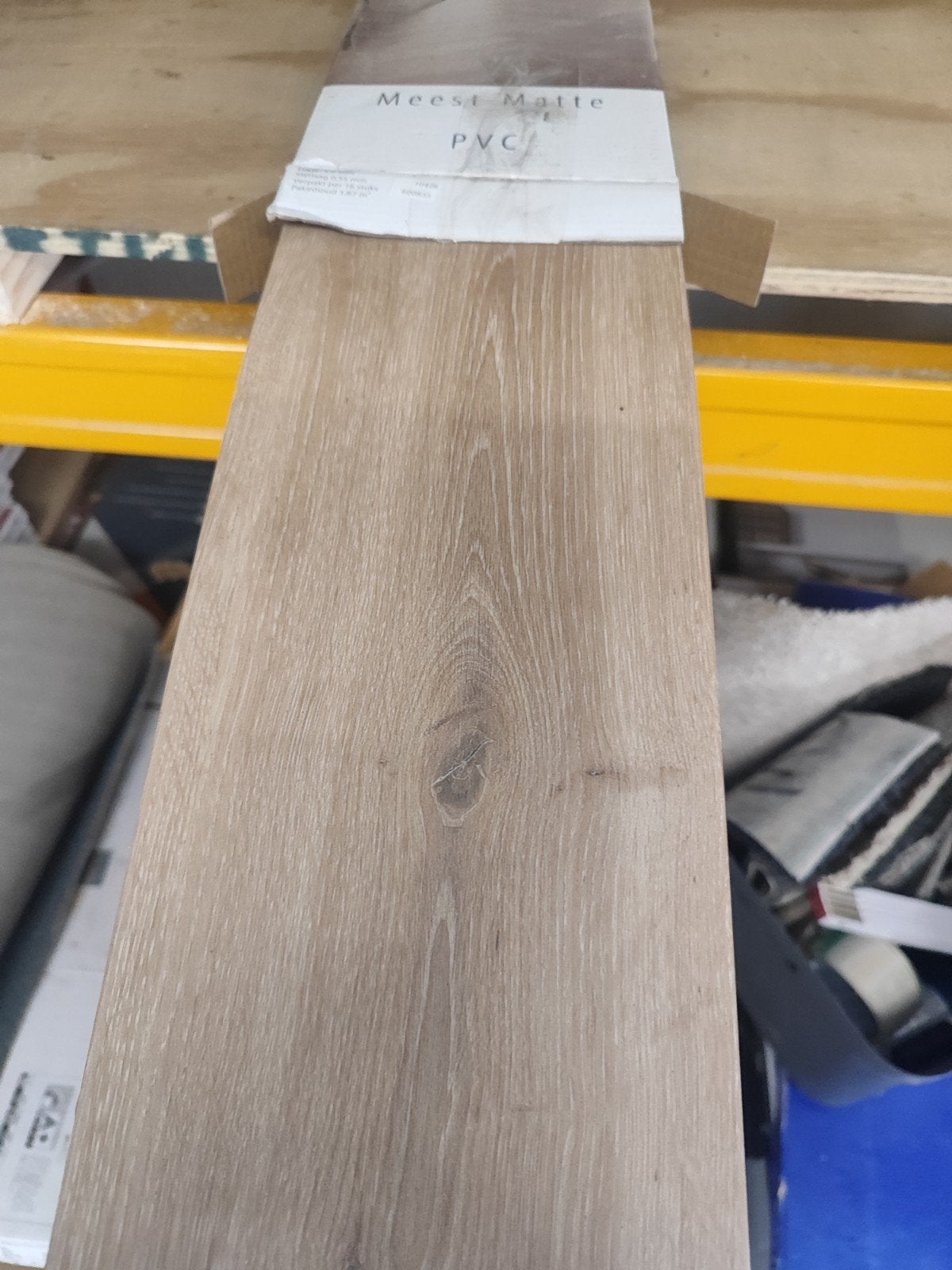 montiniqeu hebeta visgraat pvc 10428 600833 3.74m2, Ophalen of Verzenden, Nieuw, 5 tot 10 m², Overige typen