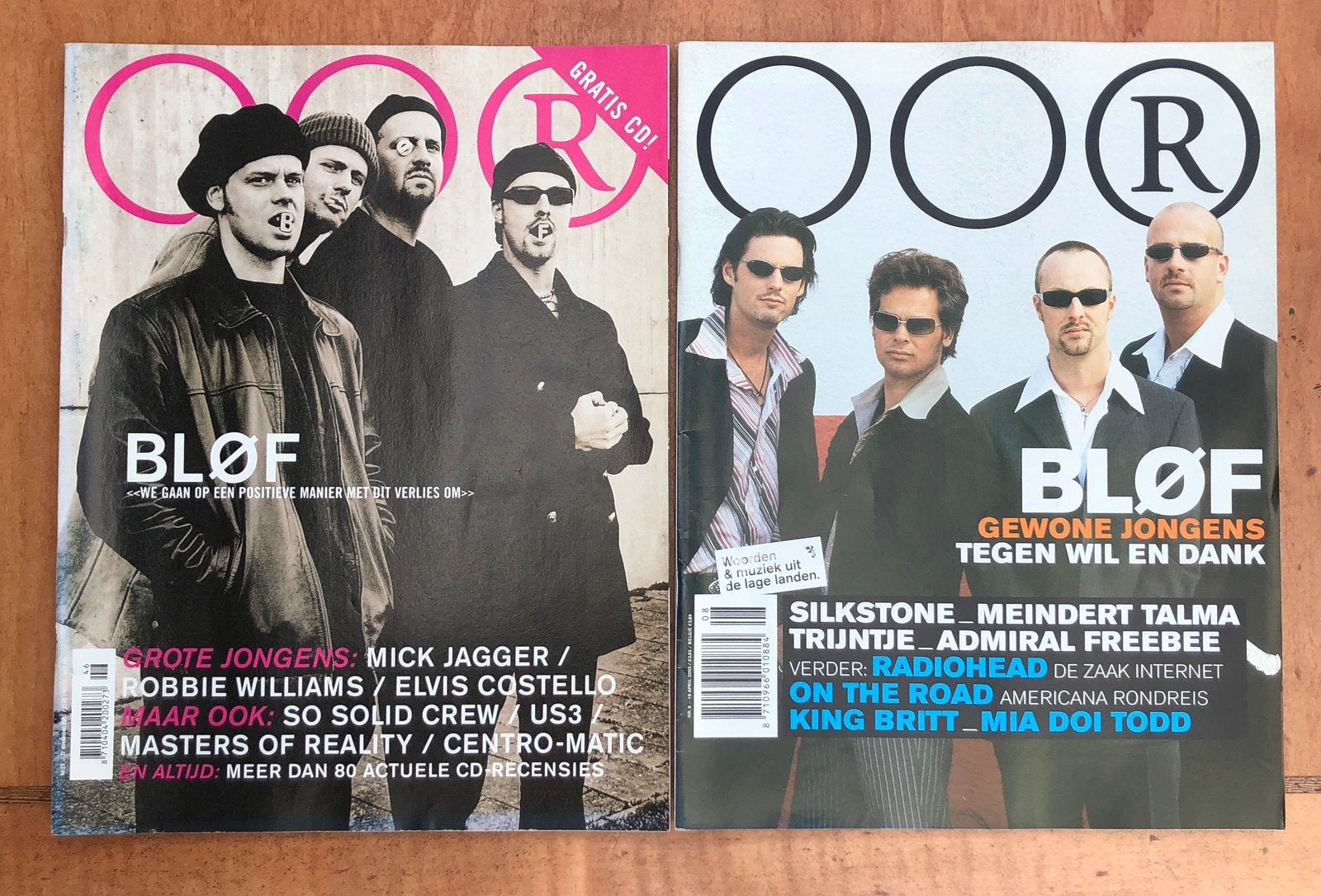 Blof OOR muziekbladen 2001 2003, Boeken, Ophalen of Verzenden, Zo goed als nieuw, Muziek, Film of Tv