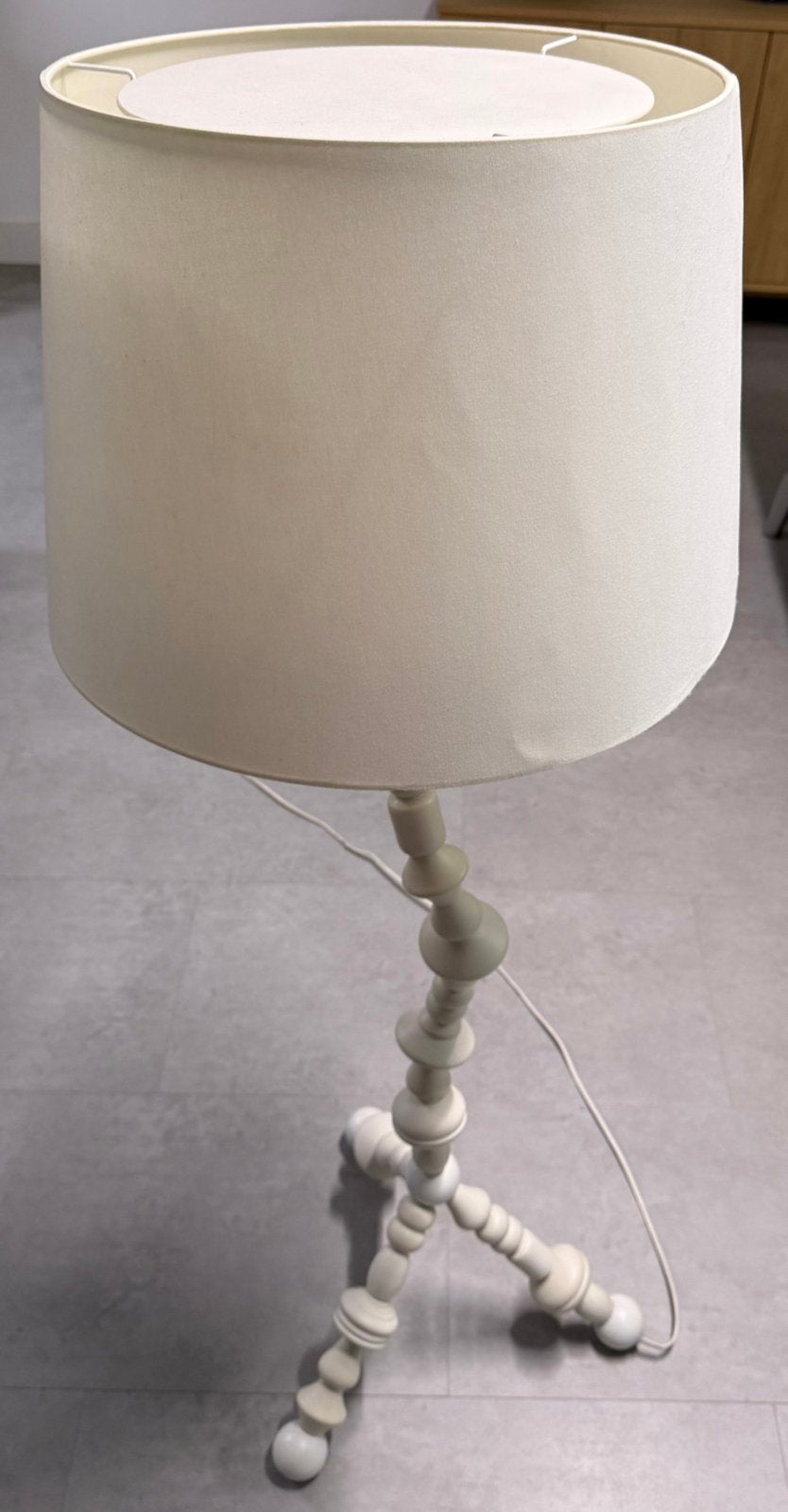 Vintage IKEA PS SVARVA Vloerlamp - Design Klassieker (2009), Huis en Inrichting, Ophalen, E27 (groot), Zo goed als nieuw, Hout