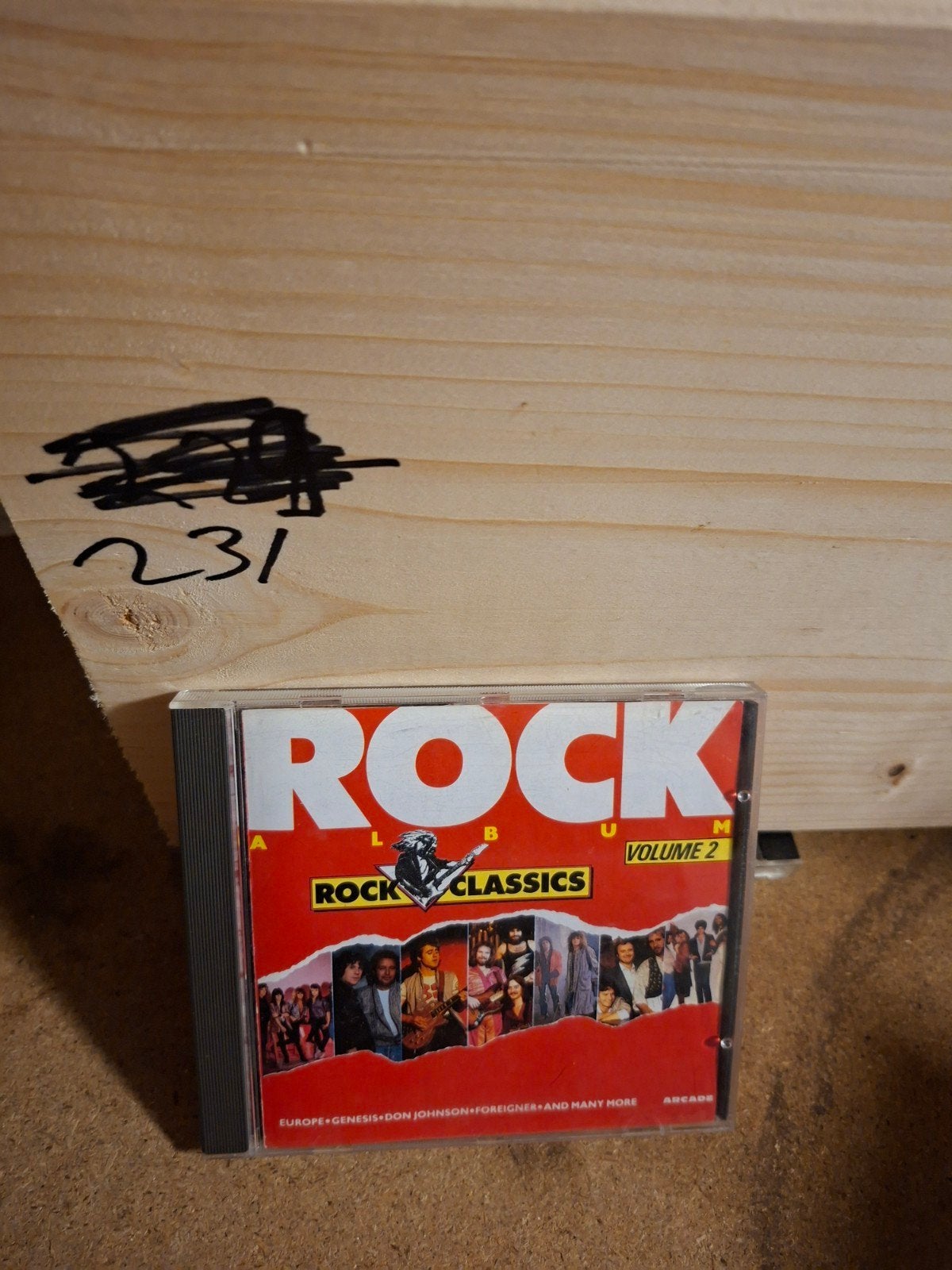 Rock Classics Volume 2 CD - Europe, Genesis, Foreigner, Cd's en Dvd's, Ophalen of Verzenden, Gebruikt, Classic Rock, Verzamelalbum