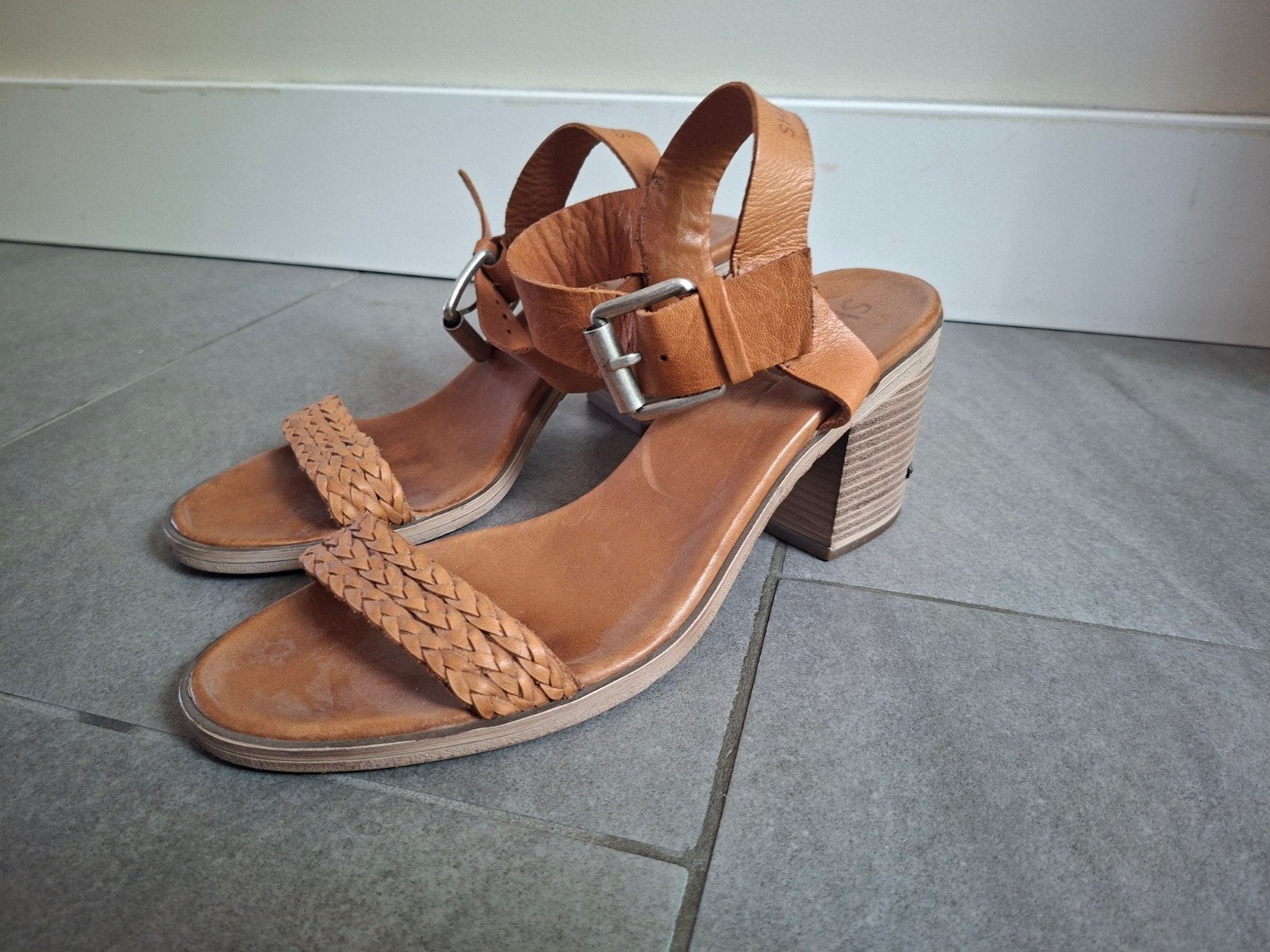 Shabbies Amsterdam sandalen maat 41, Kleding | Dames, Schoenen, Zo goed als nieuw, Bruin, Shabbies Amsterdam, Sandalen of Muiltjes