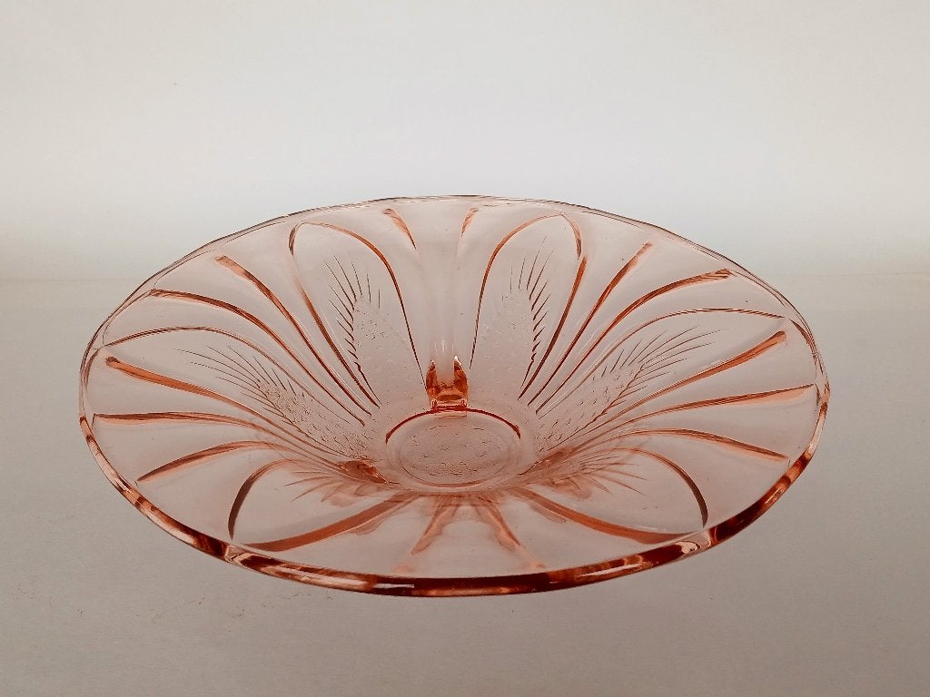 Schaal Walther & Söhne Margit Persglas Art Deco Vintage, Ophalen of Verzenden